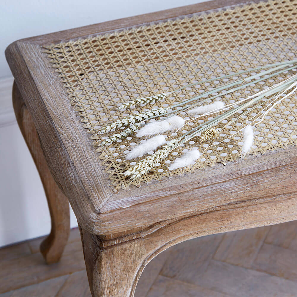 Sienna Rattan Bench